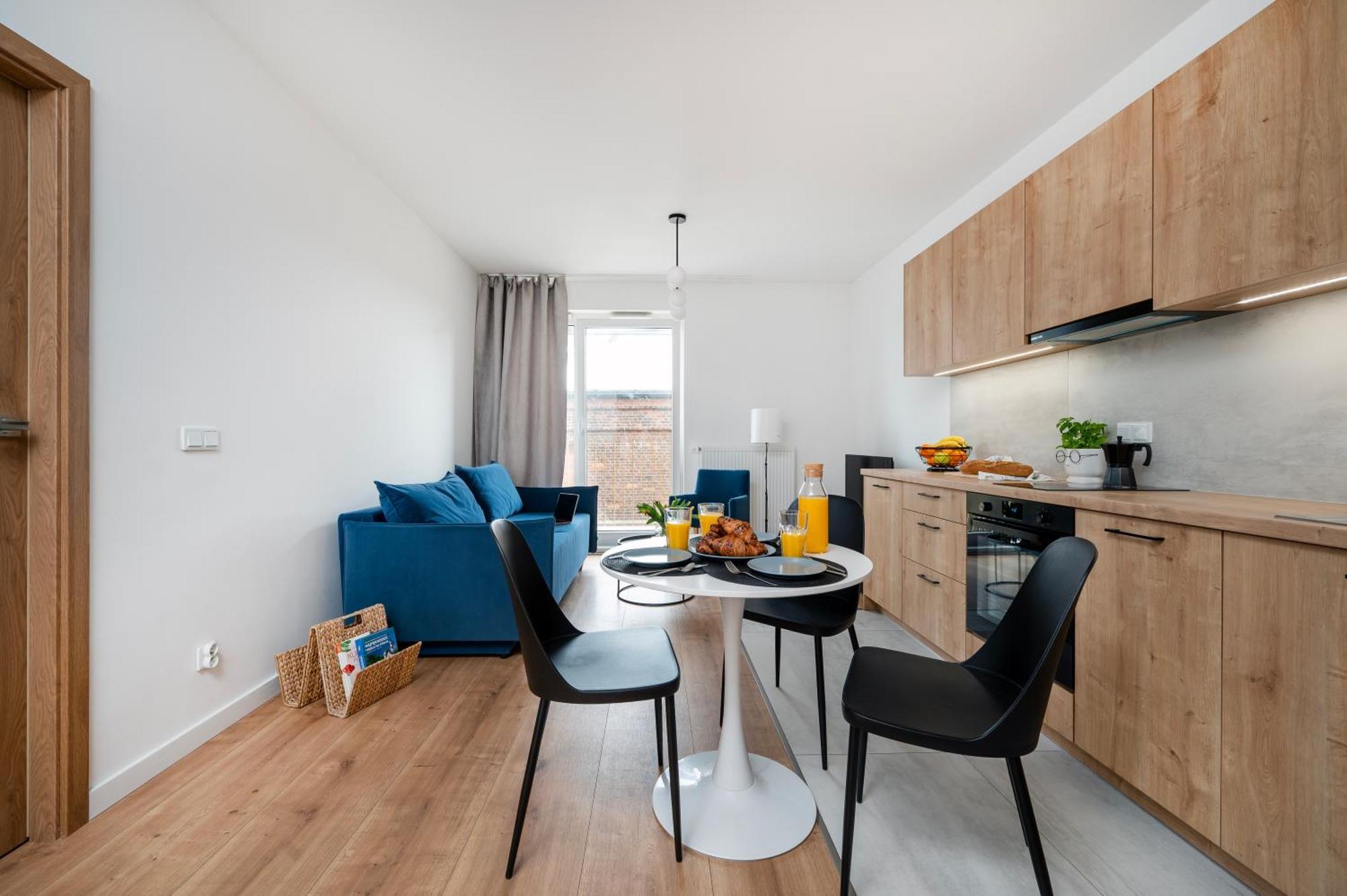 Apartamenty Fuzja - Komfortowe Mieszkania Blisko Centrum Lodzi Garaz Exteriör bild